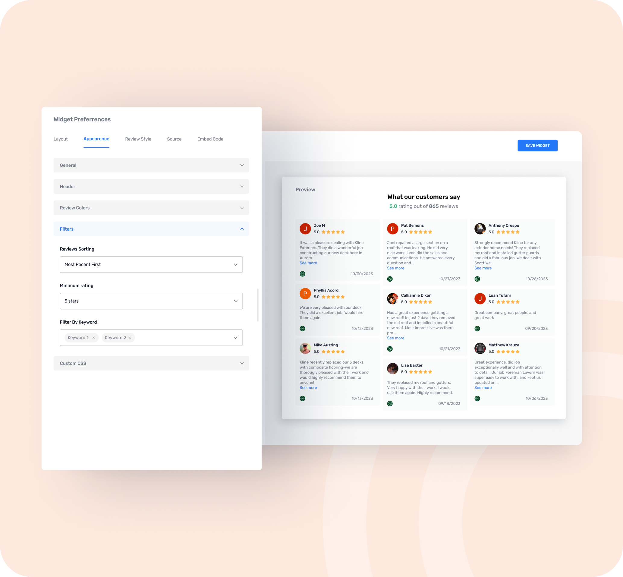 Customize Your Filters Niche