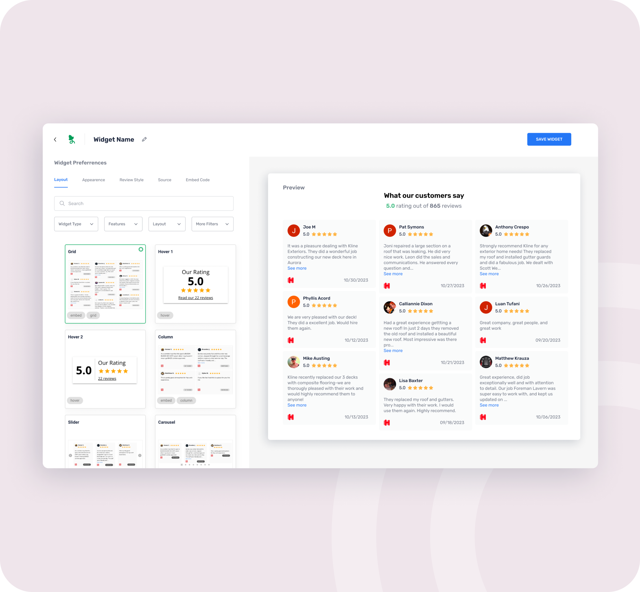 Embed Hotels Reviews On Your Website With Review Grower Widget