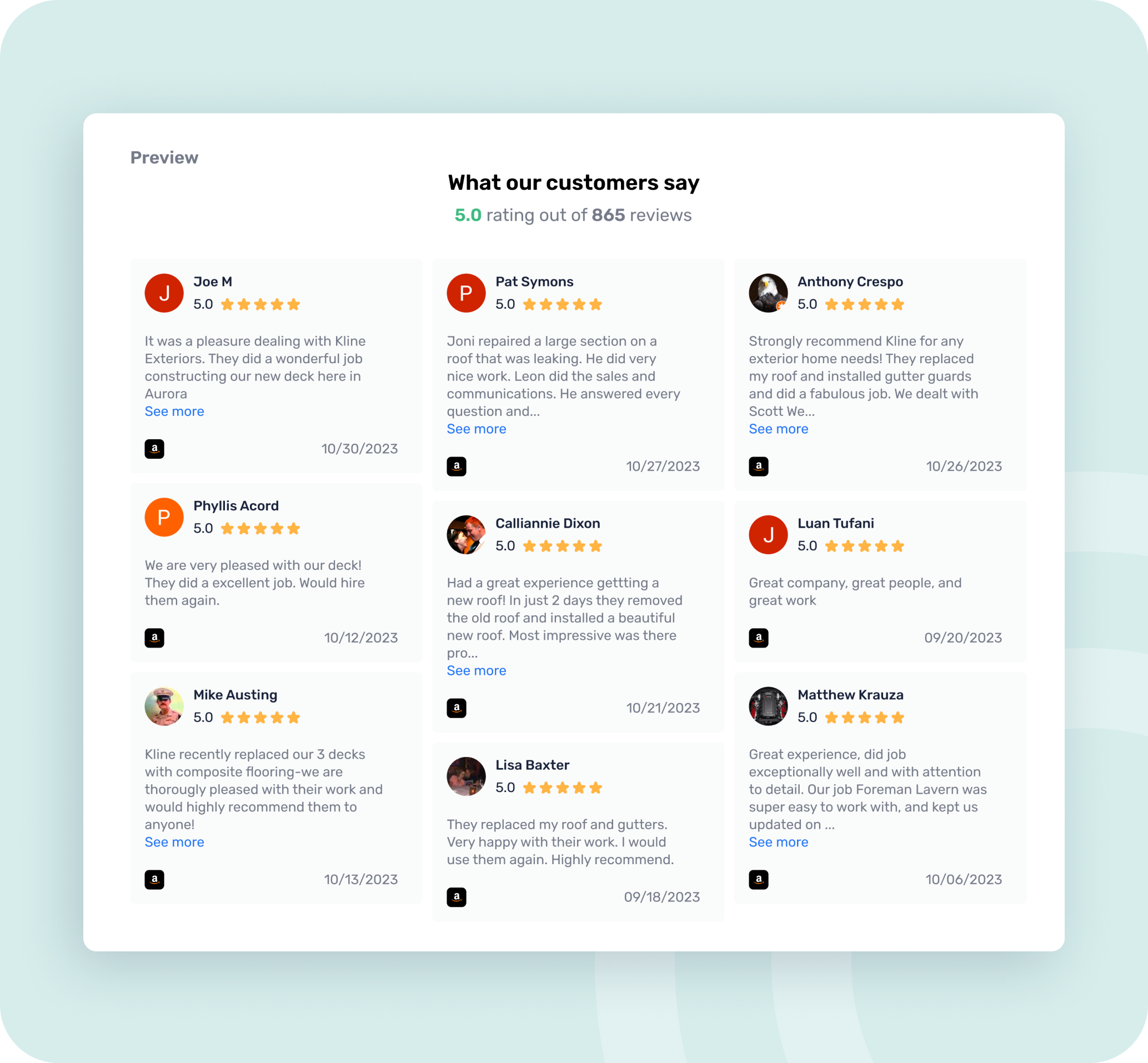 Show Positive Reviews From Amazon On Your Website