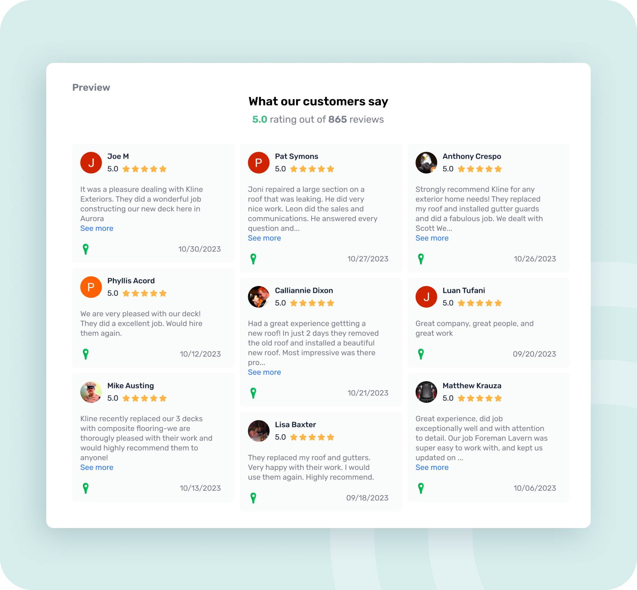 Show Positive Reviews On Your Website Trulia