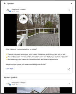 Google Business Posts