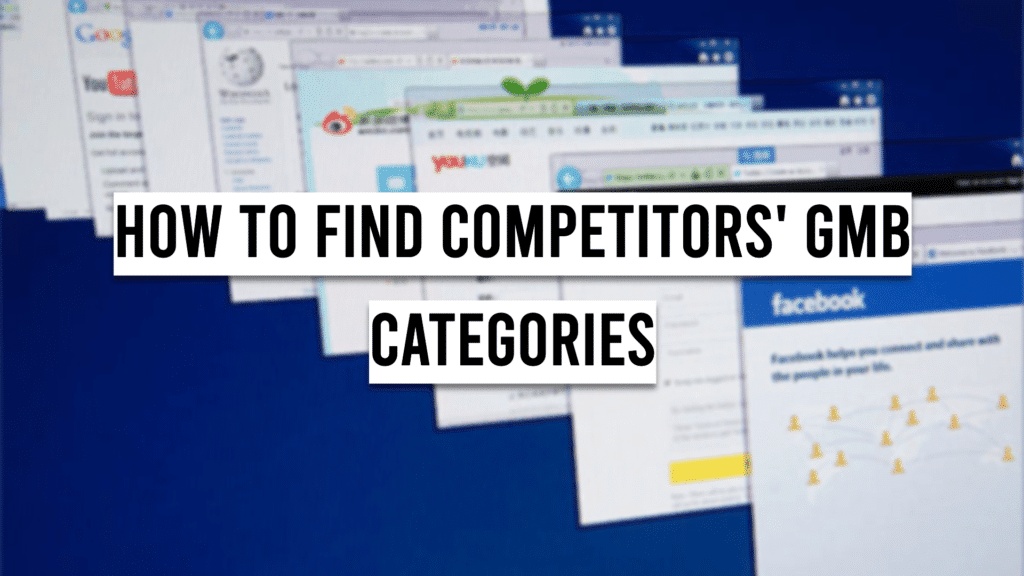 GMB Categories