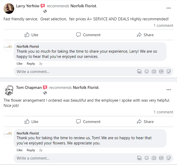 Positive reviews image