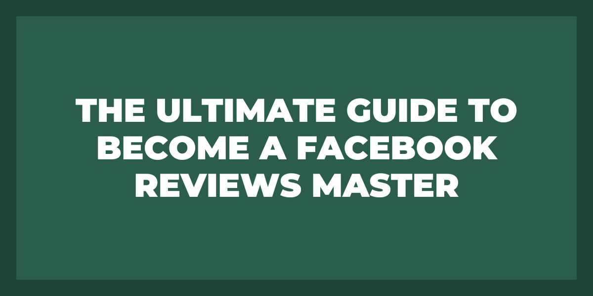 facebook reviews