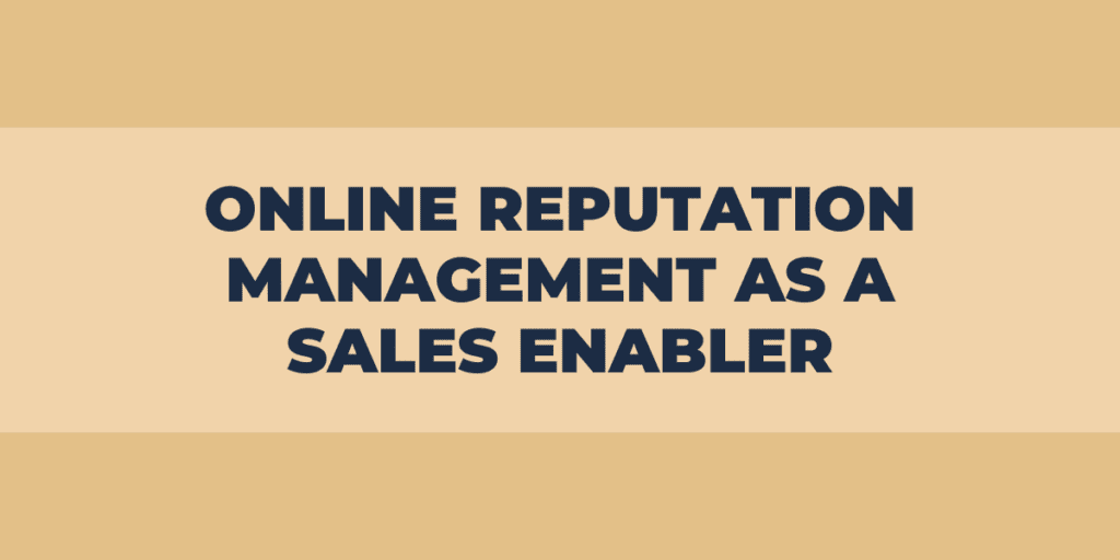 Online Reputation Management