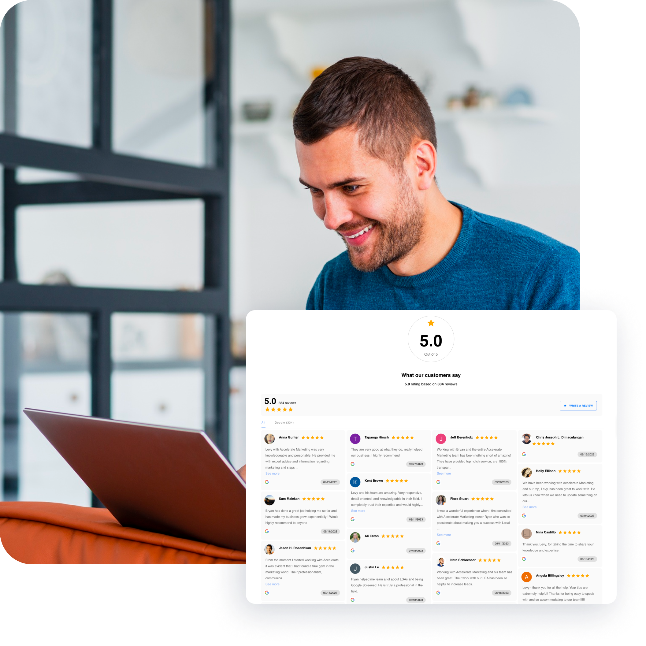 Review widget