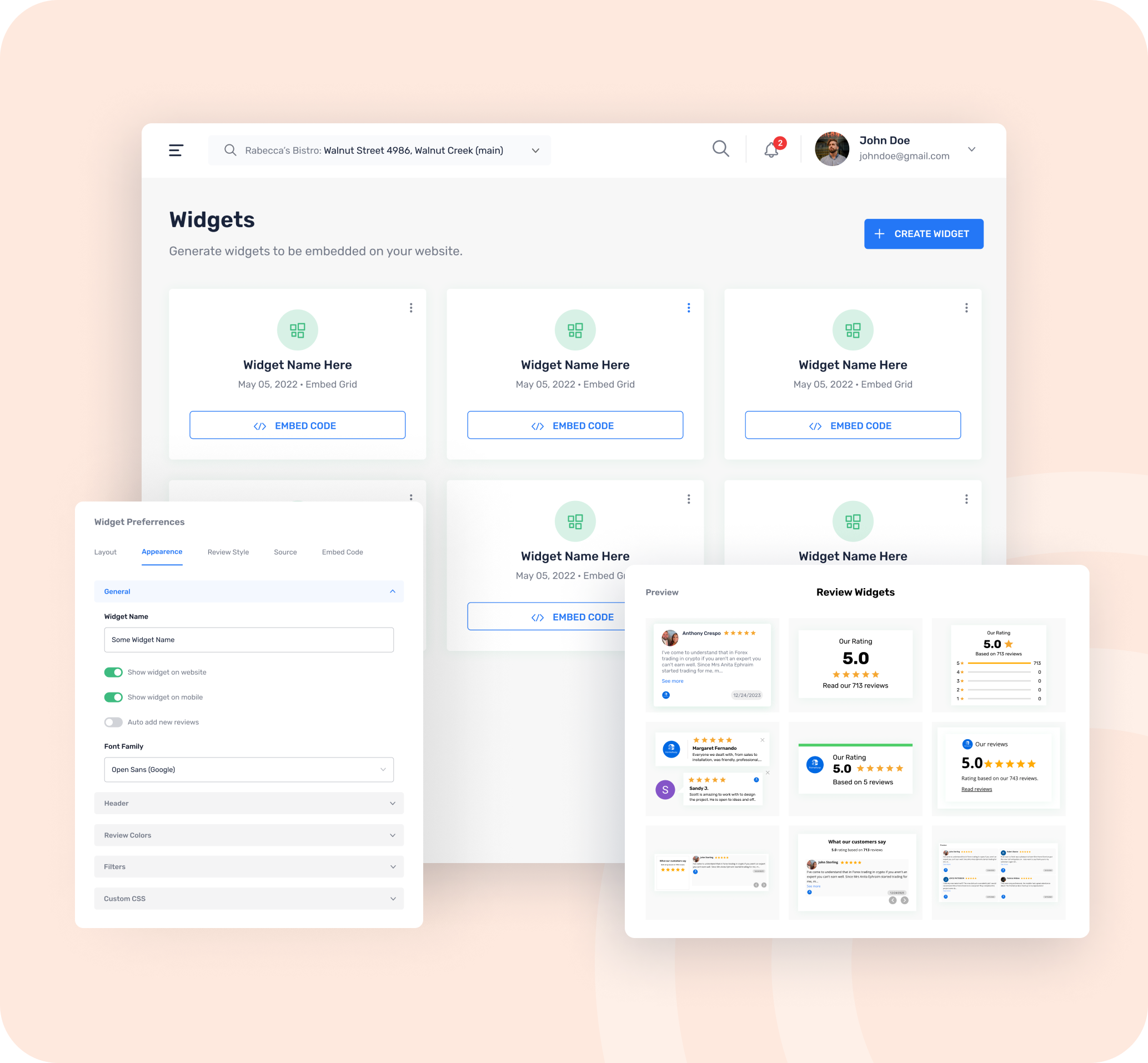 Create Your HomeAway Widget